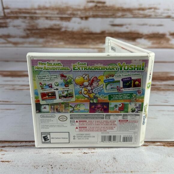 Original Box Case Replacement ONLY for Yoshi's New Island Nintendo 3DS - Picture 3 of 3